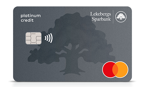 Betal- och kreditkort Mastercard Platinum